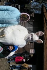 easter bunny with sammi and elijah miller