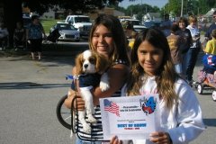 Most Patriotic (Sammy) with Traci and Trisha Kunze