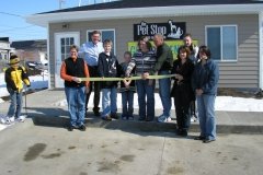 Jodi Cuts The Ribbon